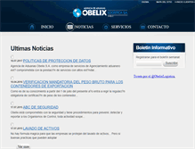 Tablet Screenshot of obelixsa.com